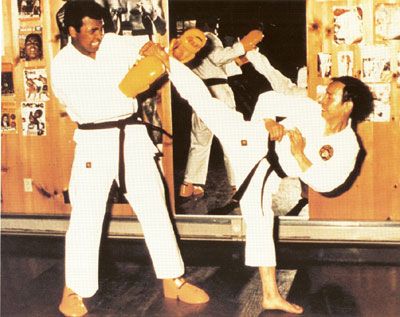 Muhammad Ali trains with Grandmaster Jhoon Rhee